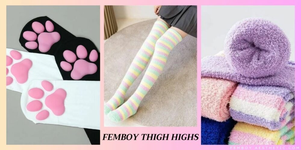 Femboy Thigh Highs