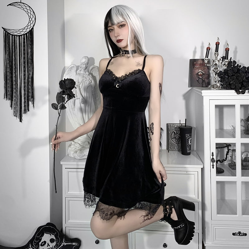 Black Gothic Femboy Dress black-gothic-femboy-dress